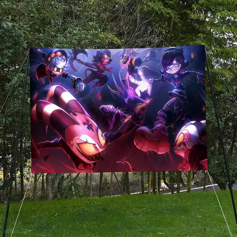 M-murder Uzi N V J Drones Advanced Printing Commercial Advertising Flag Company Party Banner view 3