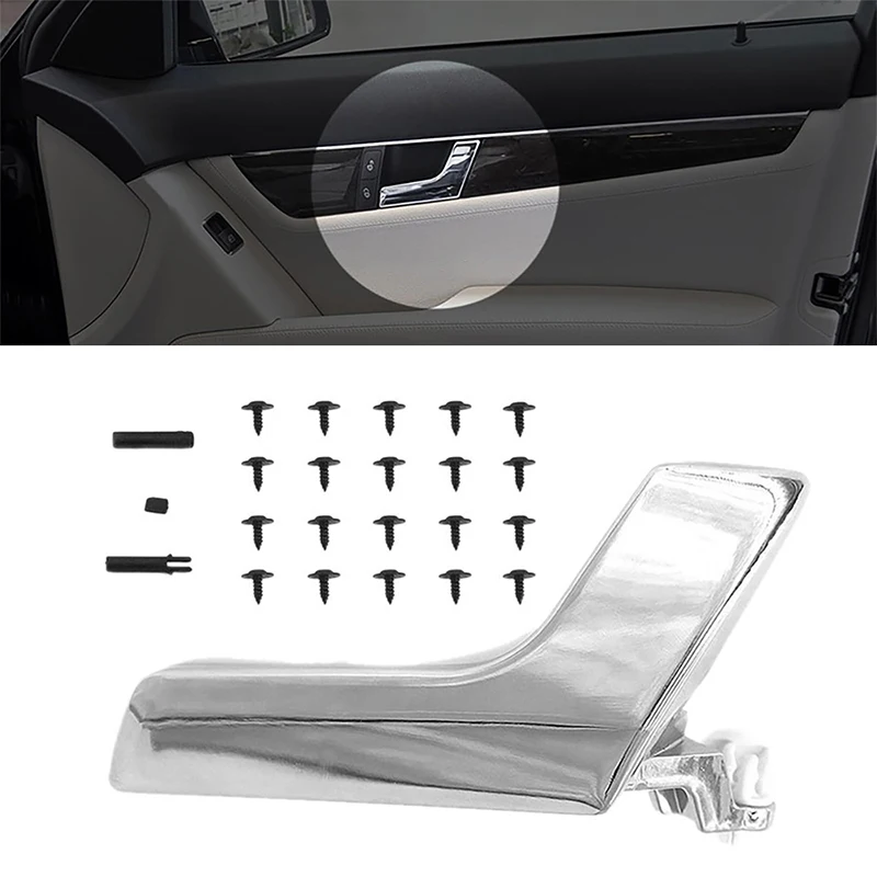 Car Right Interior Door Handle Repair Kit For Mercedes Benz W204 X204 GLK250 GLK300 GLK350 W204 C230 2009 2010 2011 2012-2015