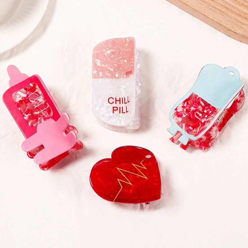 

Идеальный подарок ко Дню медсестры! Медицинские заколки для волос, милые и практичные аксессуары для волос в знак благодарности сотрудникам здравоохранения