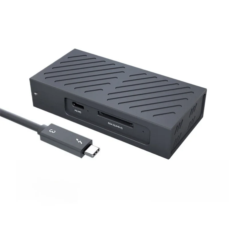 SSD box, 3-in-1 card reader aluminum box