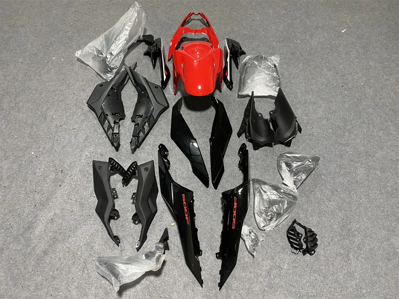 Motorcycle fairing fits CB500F 2016 2017 2018 CB500 16 17 18 Year fairing Black Red motorcycle housing