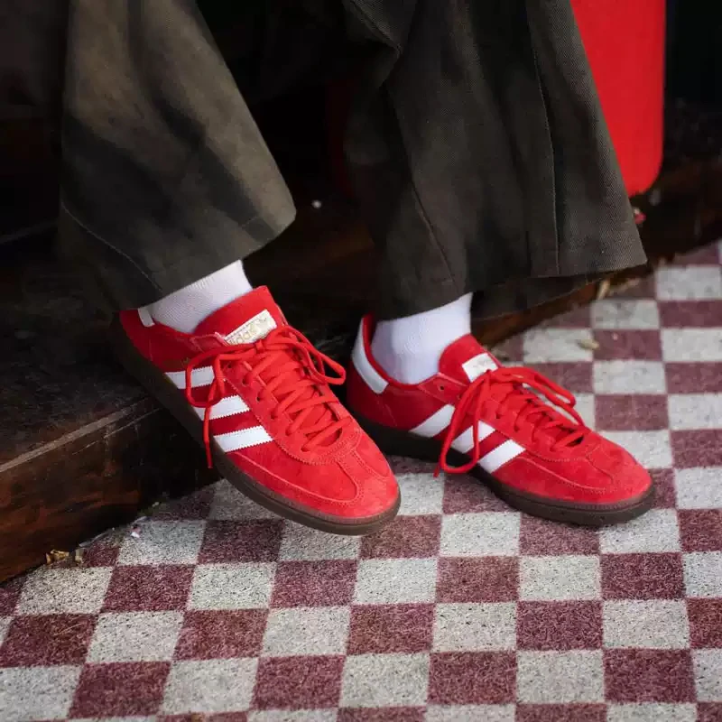 Adidas Adi Sock Men's and Women's Shoes HANDBALL SPEZIAL Low-top Wear-resistant Casual Shoes Outdoor Shoes FV1227
