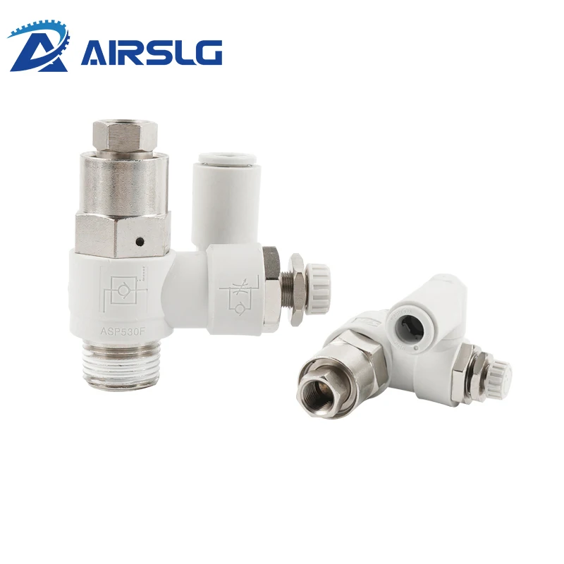 

Pilot check valve speed control valve quick connector ASP330F-01-06S 08S ASP430F-02-06S 08S ASP530F-03-08S 10S ASP630F-04-10S