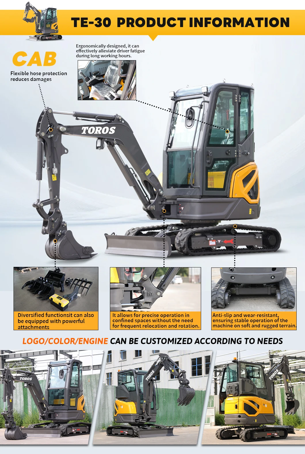Günstiger Raupenbagger Direkt ab Werk Preisgünstige Landwirtschaftsbagger 3 Tonnen 3,5 Tonnen Mini Kleinbagger 1 Tonne Bagger Neuer Raupenbagger – Detail 4