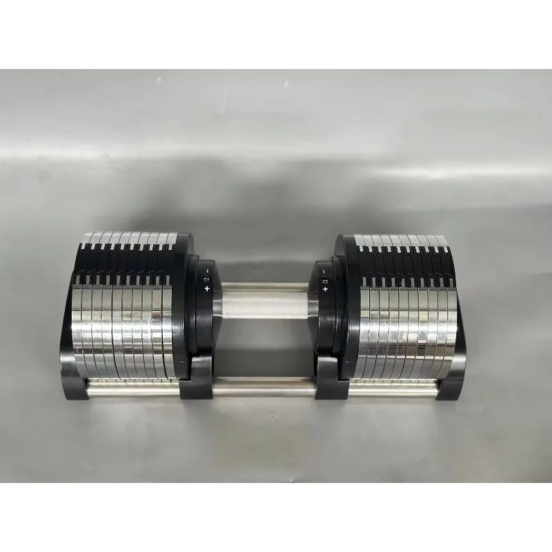 Mancuernas Ajustables de Acero, Peso Personalizado para Gimnasio en Casa, Diseño Duradero, Equipo de Entrenamiento Profesional, Selección Popular 20 kg