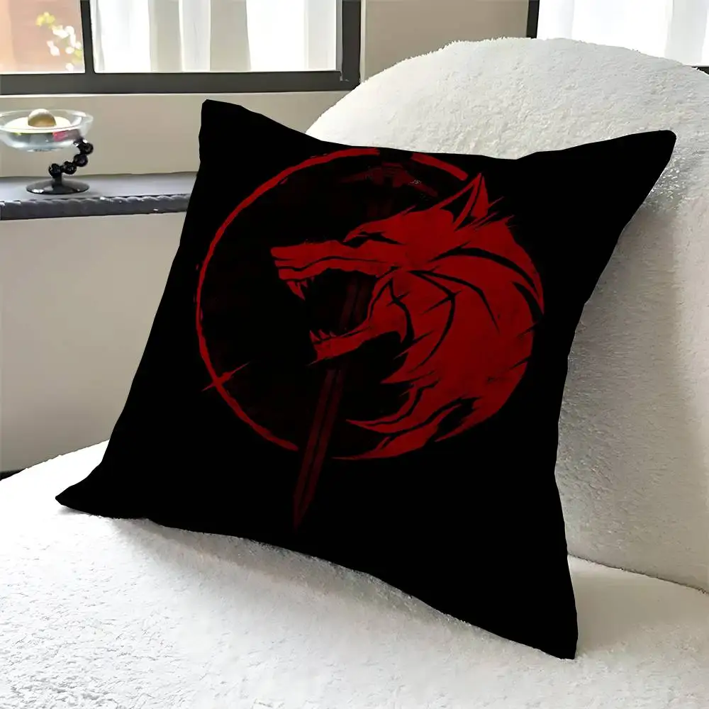 غطاء وسادة على شكل حرف T من The-Witcher لغرفة النوم وغرفة المعيشة وغطاء وسادة مزخرف للأريكة