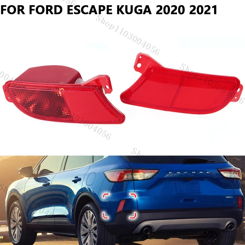 

For Ford Escape Kuga 2020 2021 Rear Bumper Light Rear Reflector Rear Fog Light Rear Tail Light Car Accessories