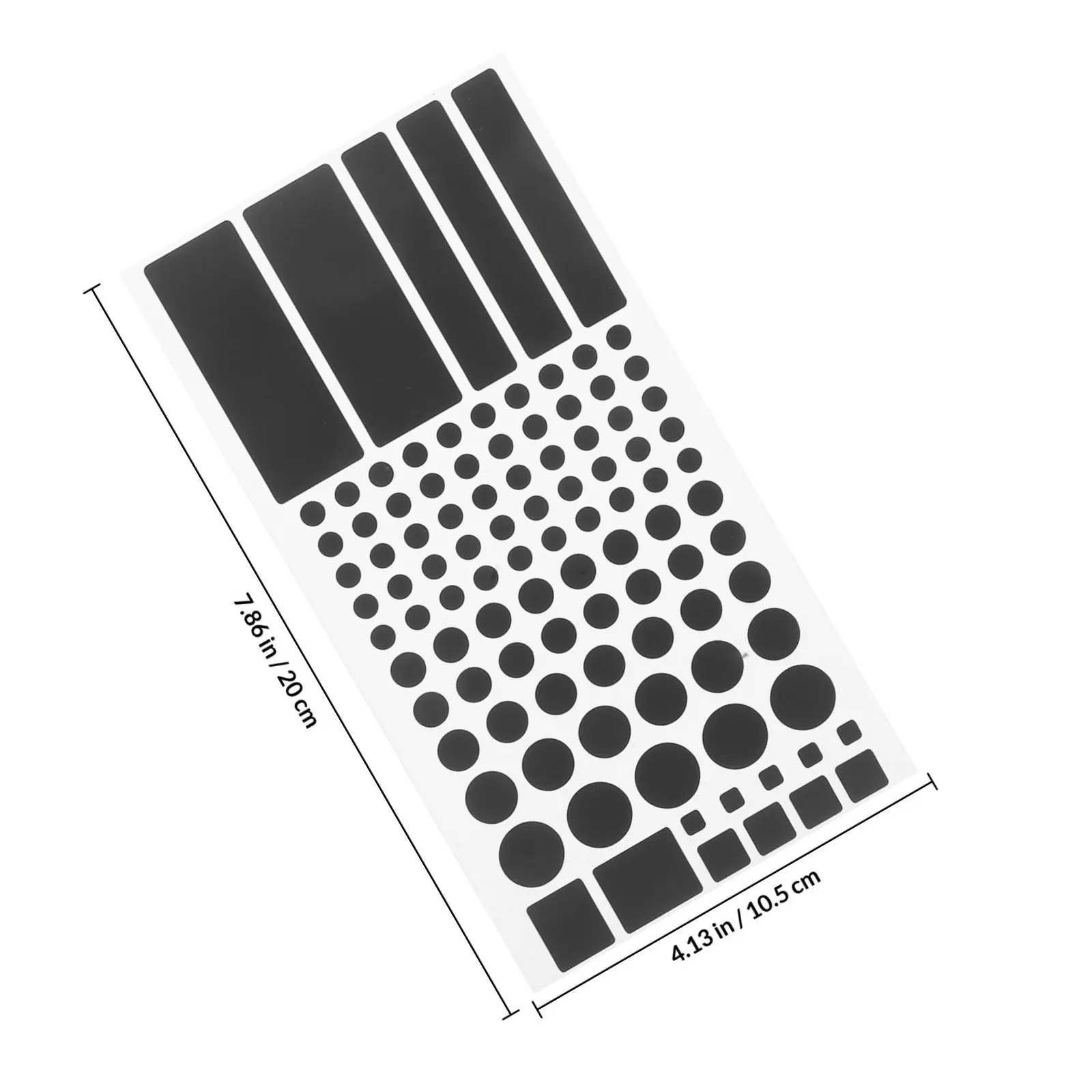 4Pcs Light Dimming Stickers Versatile Black Adhesive Covers for LED Indicators on Electronics Appliances Home Desk Sleep