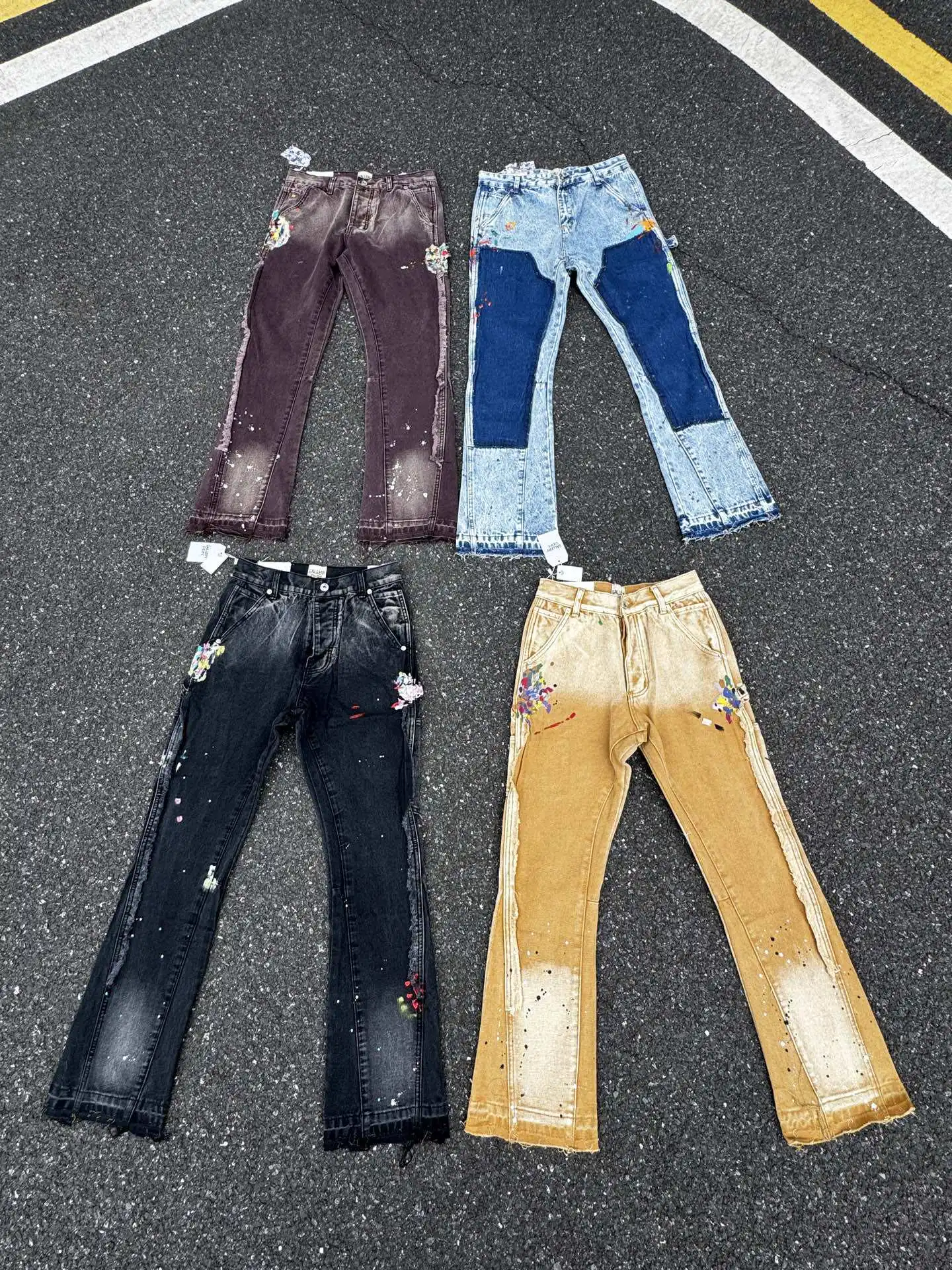 Celana denim model flare denga - Gallery Dept Flare ulasan dan harga