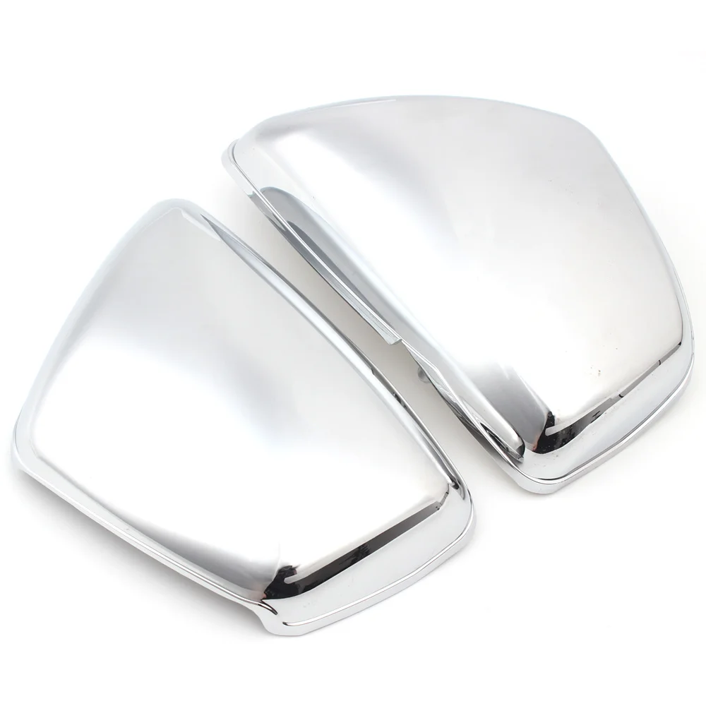 Motorcycle Accessory Chrome Left Battery Side Cover Fairing ABS Plastic Fit For Yamaha Virago XV700 XV750 XV1000 XV1100 1984-Up