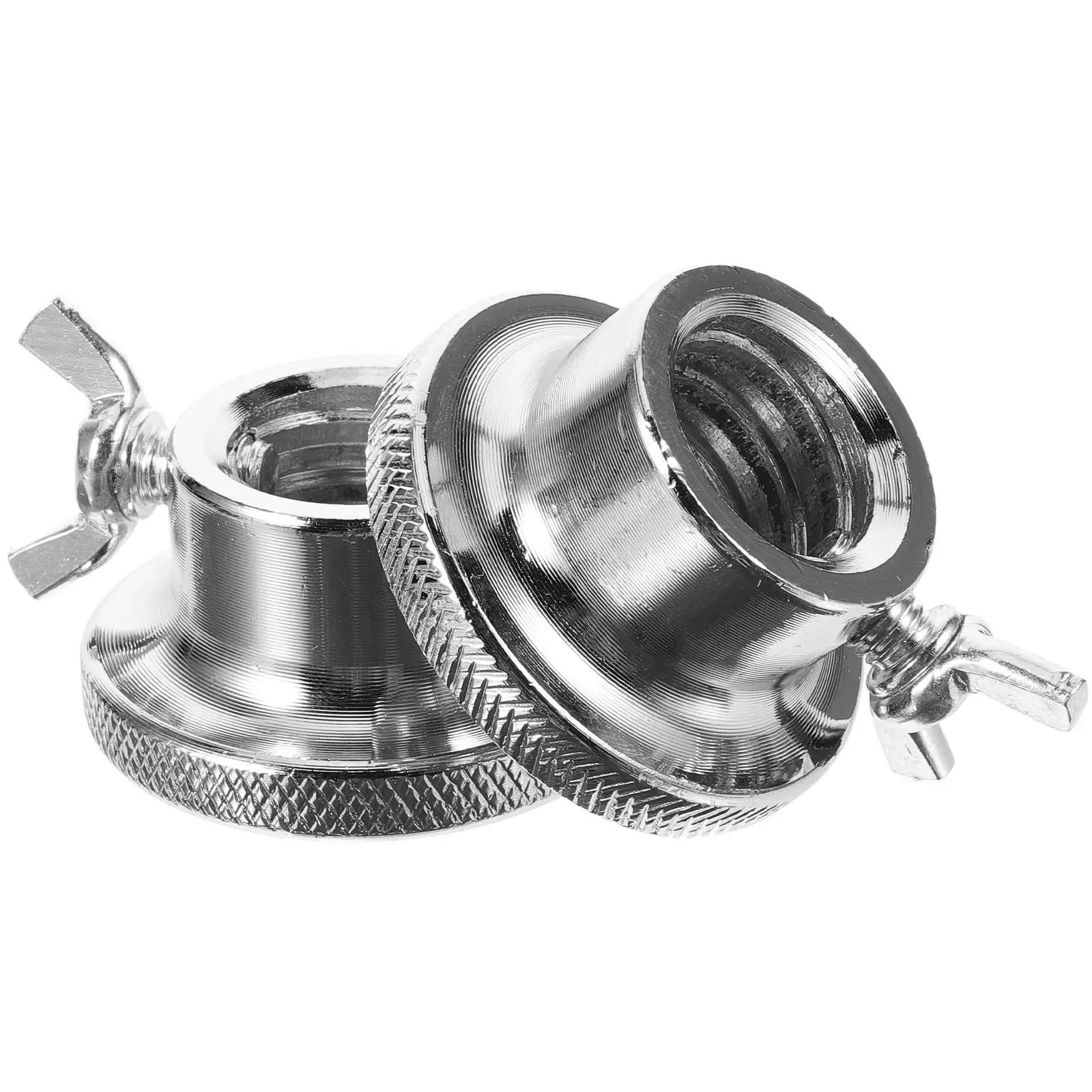 

2PCS Anti-slip Nut Collar for Barbell Dumbbell Weight Lifting Fitness Equipment Iron Screw Cap Thickened Durability