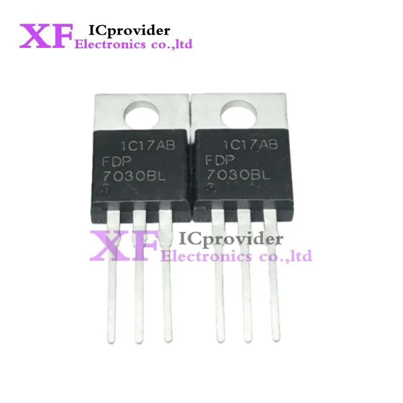 

10шт FDP7030BL 60А 30В