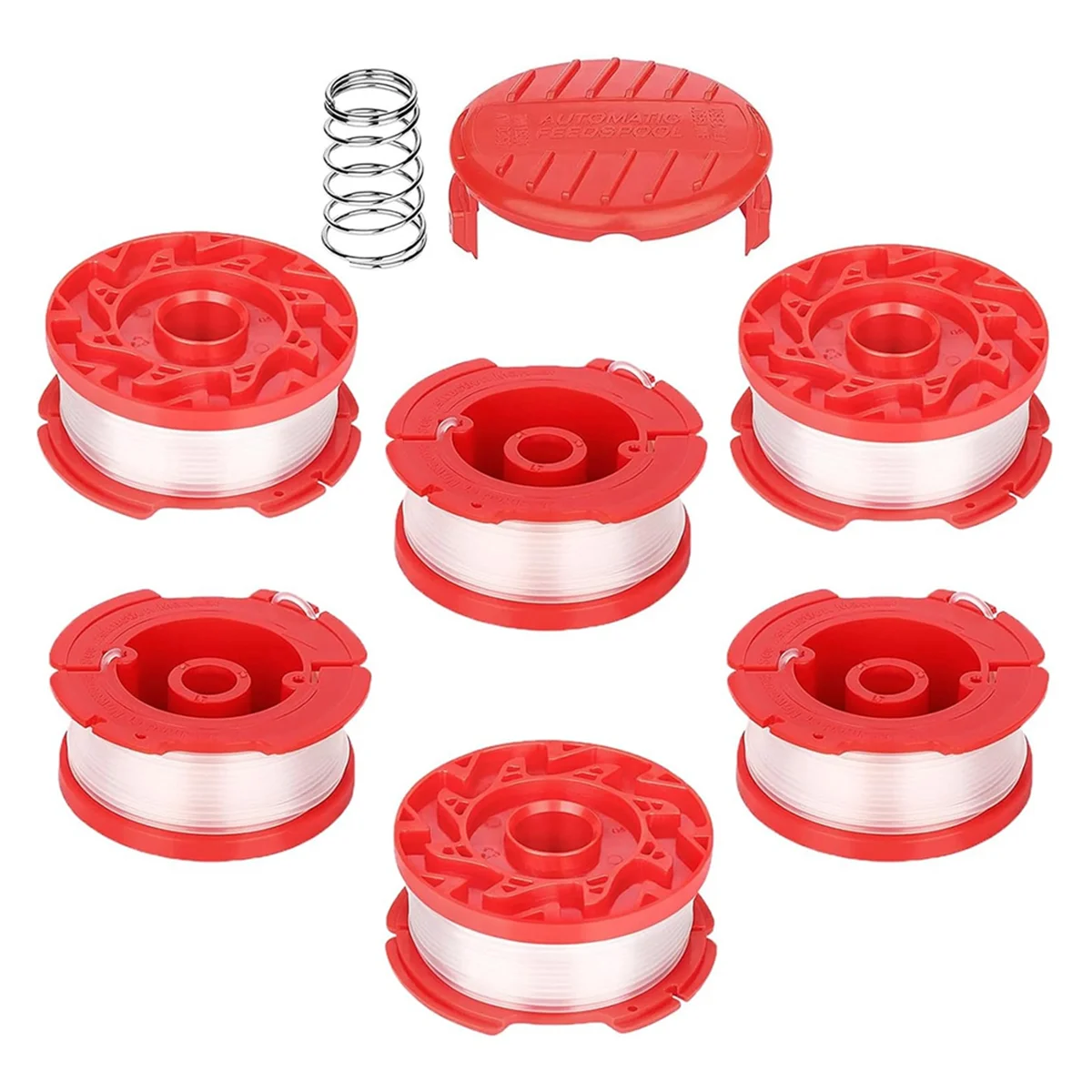 CMZST065 Weed Eater String Trimmer Spool Line for Craftsman Weed Wacker and Replacement Spool Cap CMZST12SC