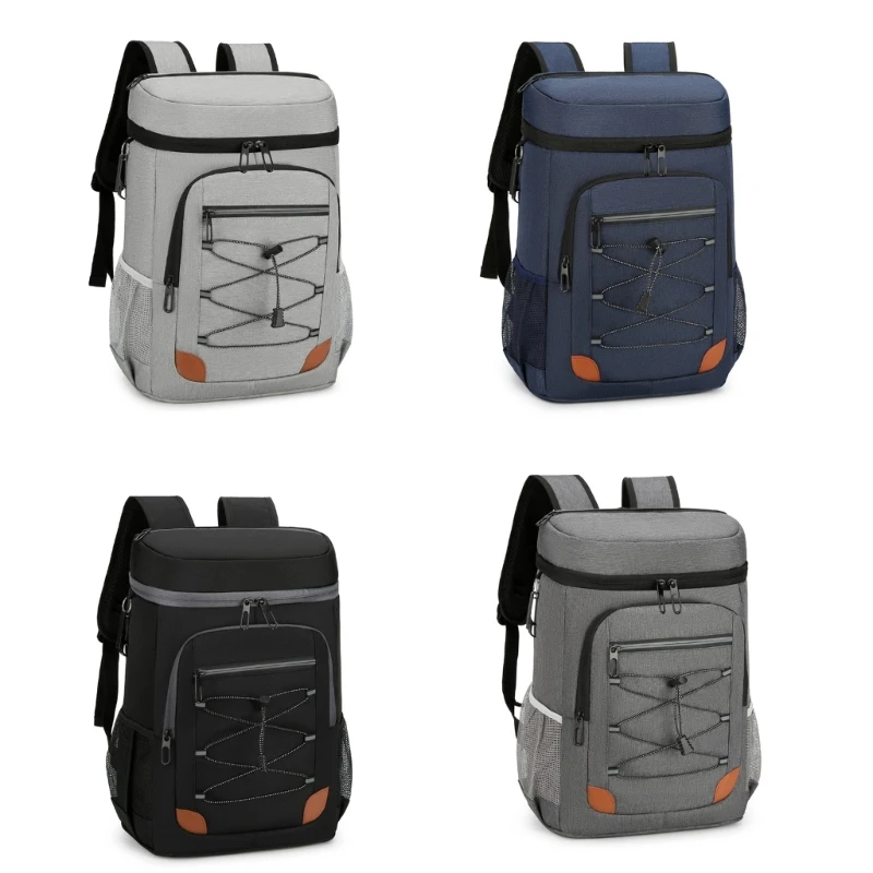 

Leakproof Cooling Backpack with Top Handle, Multiple Pocket and Bottle Opener