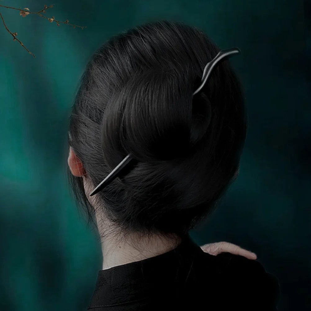 

Wooden Hairpin Hair Stick Retro Elegant Chinese Headdress Perfect Hair Styling Accessory for Hanfu Vintage Women Hairsticks