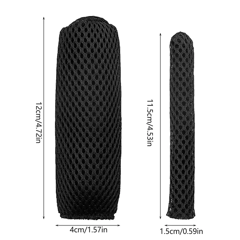 2 Pairs Breathable Handlebar Covers For Motorcycle Bike Universal Summer Sweatproof Anti Slip Brake Clutch Lever Soft Cover - Image 6