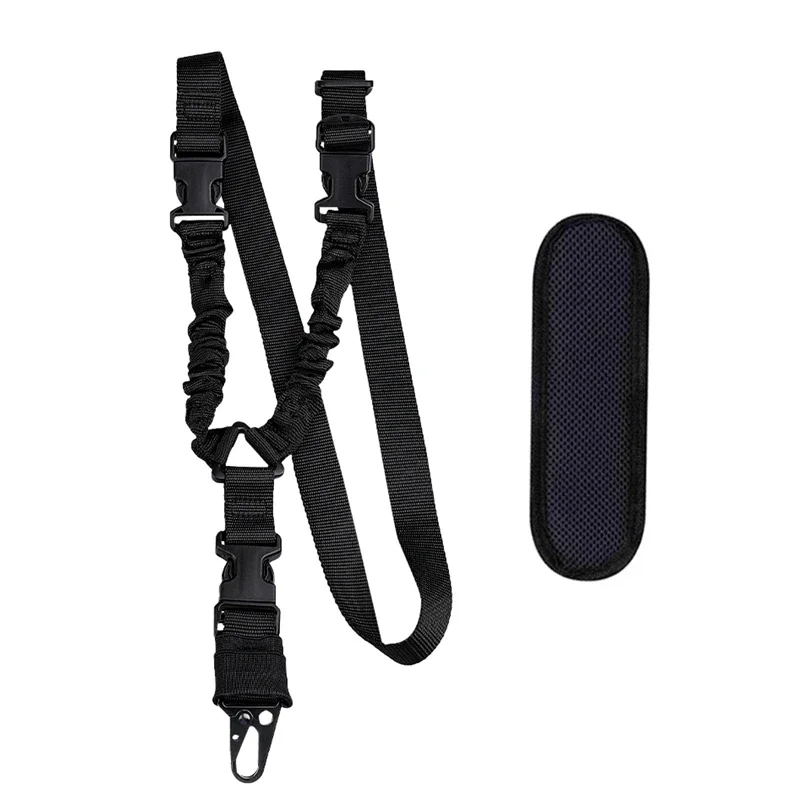 Image of Amerikanischer Einschlaufen-Taktik-Gewehrgurt aus Nylon, diagonaler Riemen, Gewehrgurt, Schießzubehör, Militär-Gewehrgurt, Glock