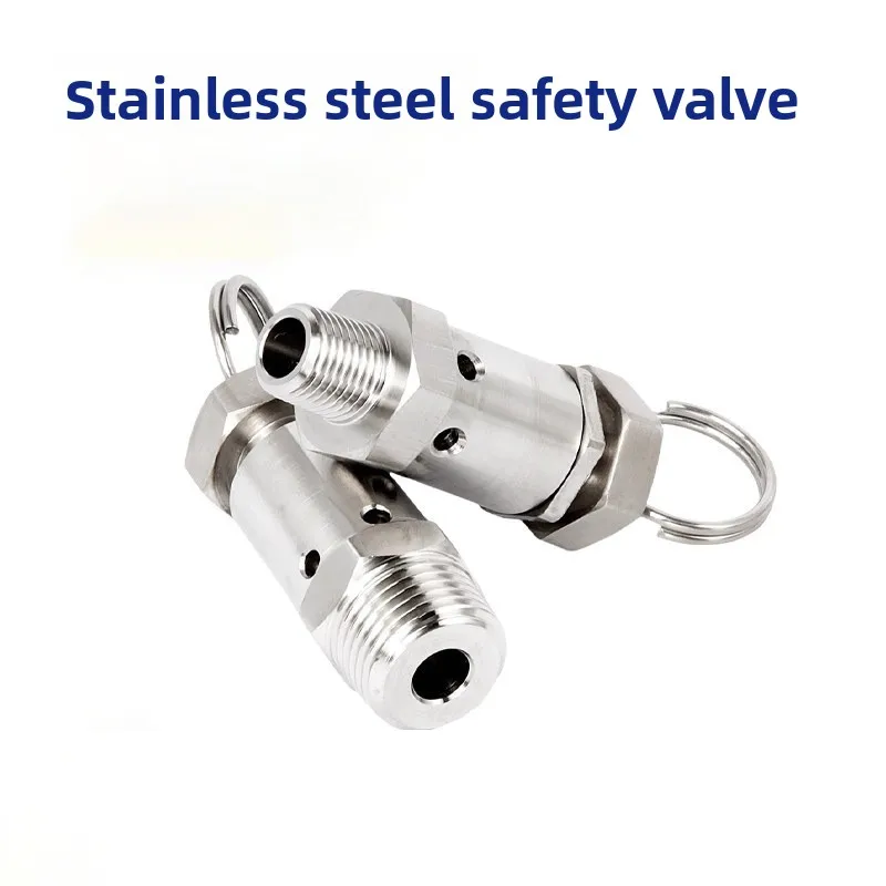 S304 Stainless Steel Sanitary Micro Spring Safety Valve1/4 