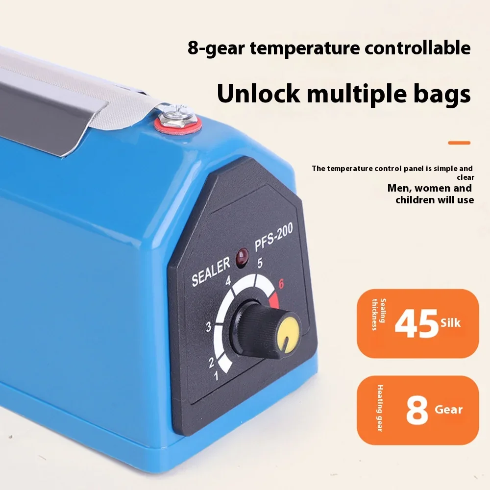Household Manual Sealer Vacuum Food Packing Machine Automatic Electric Portable Sealing Machine for Kitchen