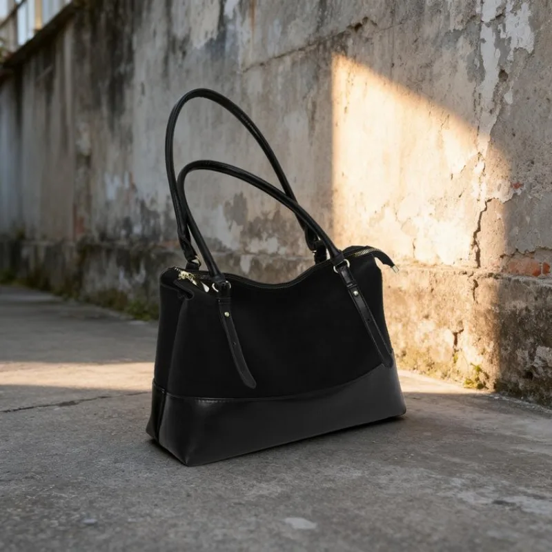 Luxury Diaper Bag Classic Square Leather Handbag Trendy Commuter Messenger Popular Superstar Show Satchel