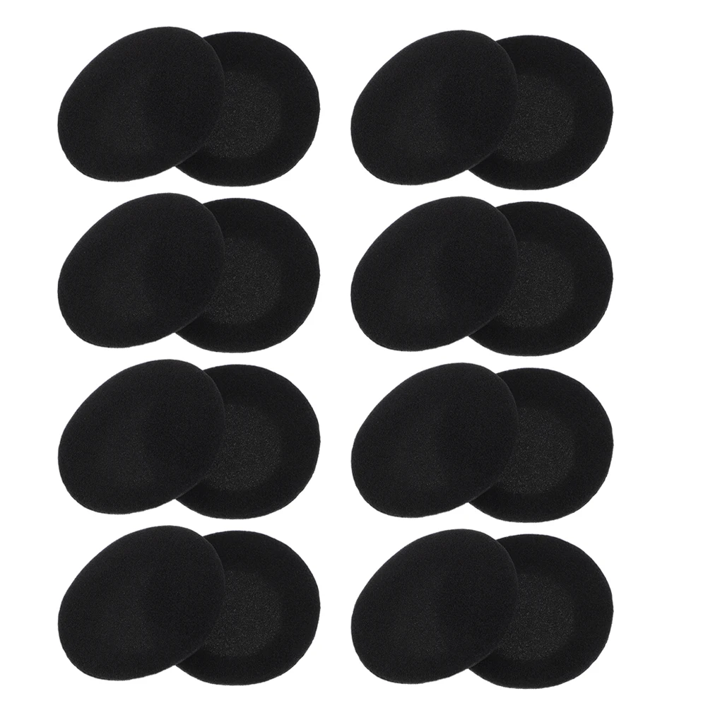 

30Pcs Earbud Pads Sponge Replacement Soft Round Headset Ear Cushion Covers Compatible Headphone Cushion Protectors H330 H340