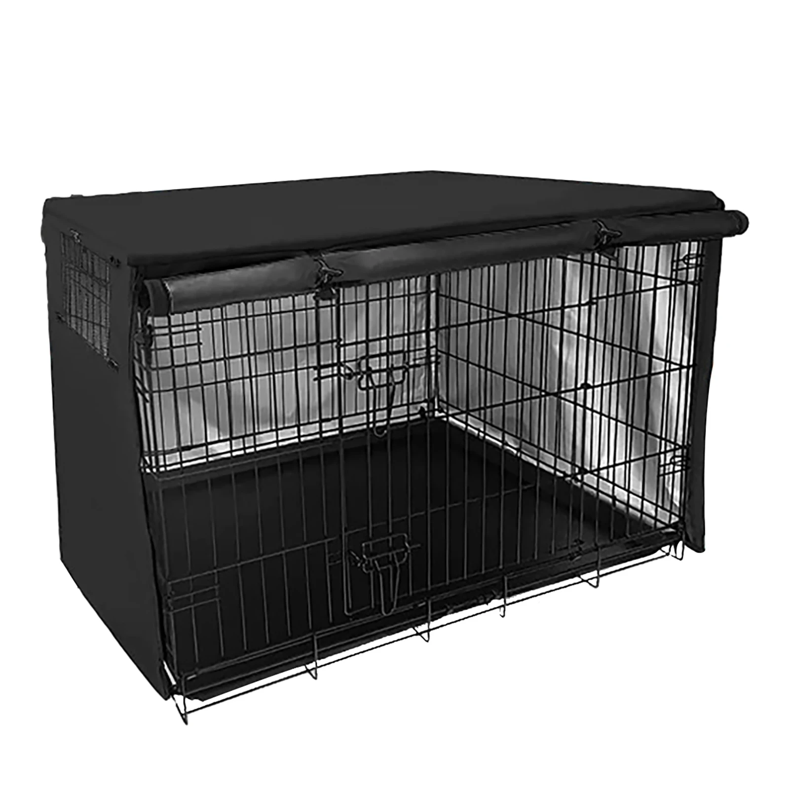 Waterproof dog Cage Collapsible Dog Cage CoverCover Oxford Fabric Outdoor Dog Tent Parrot Rainproof Accessory Pet Supplies