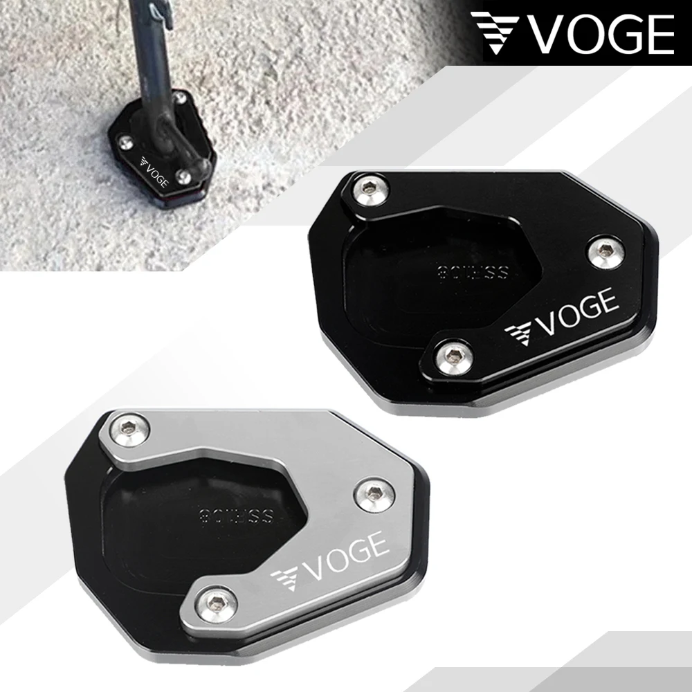 For Loncin VOGE 300 RALLY 300 GY 300 300RALLY 300GY NEW Motorcycle Accessories Kickstand Side Stand Enlarger Extension Plate Pad