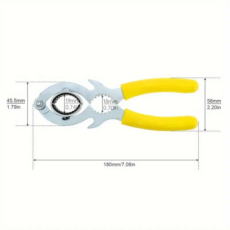 Faucet Bubbler Wrench for Bathroom Kitchen Sink Aerator Removal Repair Spanner Disassembly Cleaning Tool