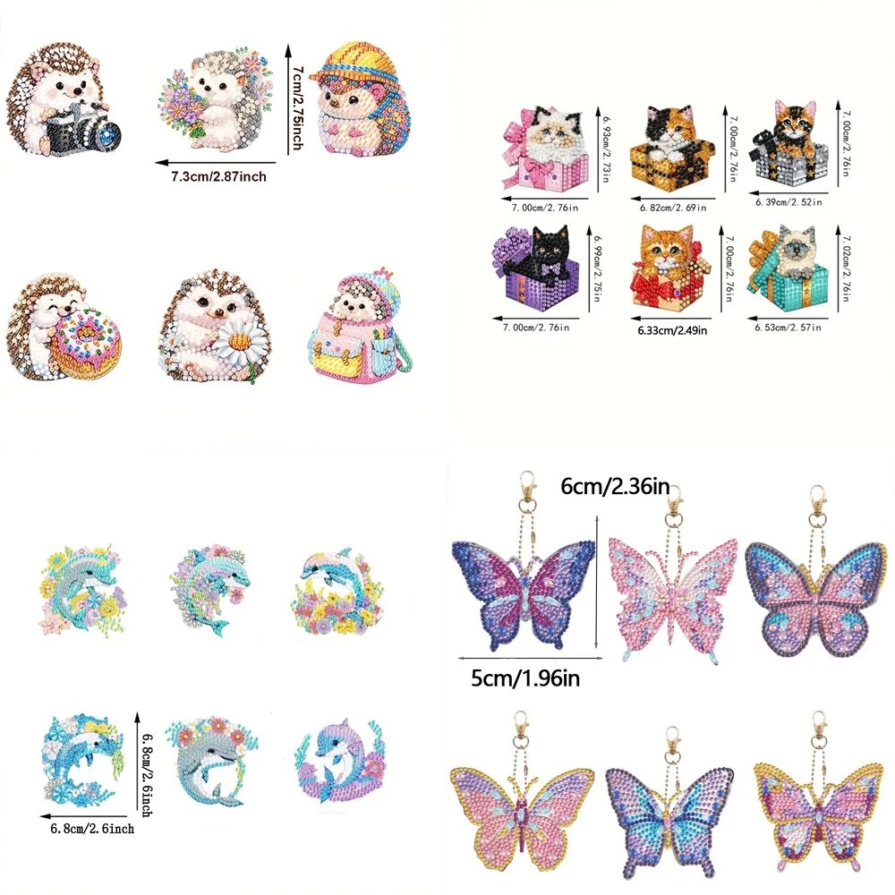 DIY Diamond Painting Keychains - Resin Craft For Beginners review and price