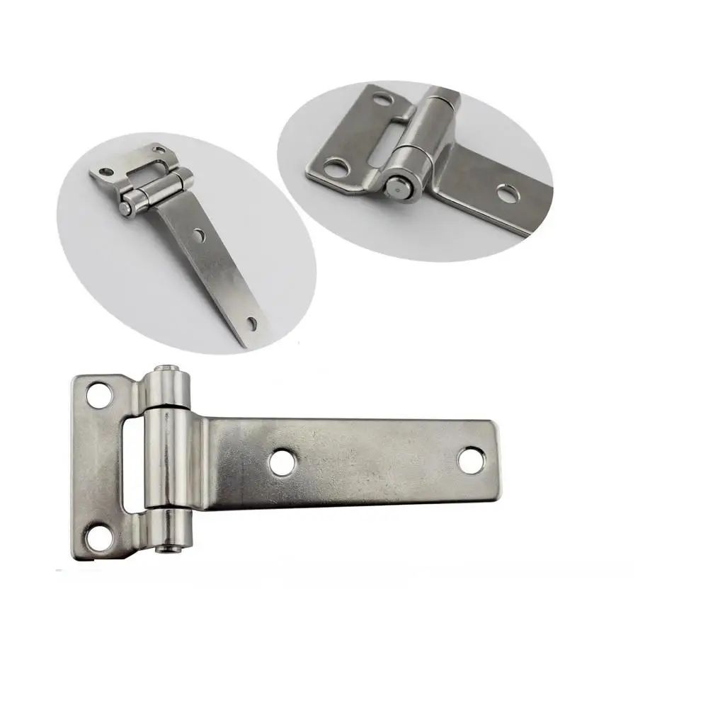 Stainless Steel Door Hinges Cabin Mounting Flush Marine Hardware for Boat Stainless Boat Supplies