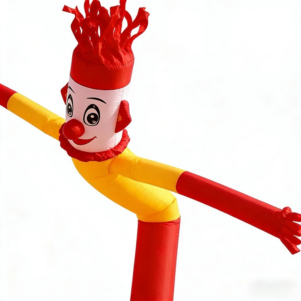 13ft-4m Clown Air Dancer Inflatable Model Dancing Clown Toy Inflatable Advertising Air Waver (Fan Not Included)
