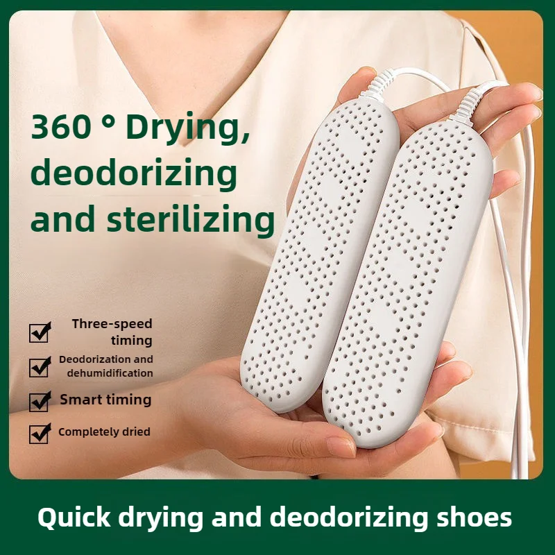 2026-hot sell Electric Shoe Dryer Heater Deodorizer Dehumidifier Shoe Drying Machine Timing/Telescopic/Purple Light Smart Shoe D