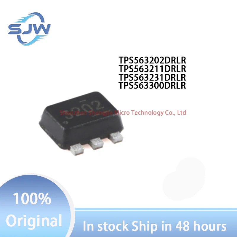 

TPS563202DRLR TPS563211DRLR TPS563231DRLR TPS563300DRLR Screen printing 3202 3211 3231 3300 SOT-563 SOT-583 DC-DC power chip
