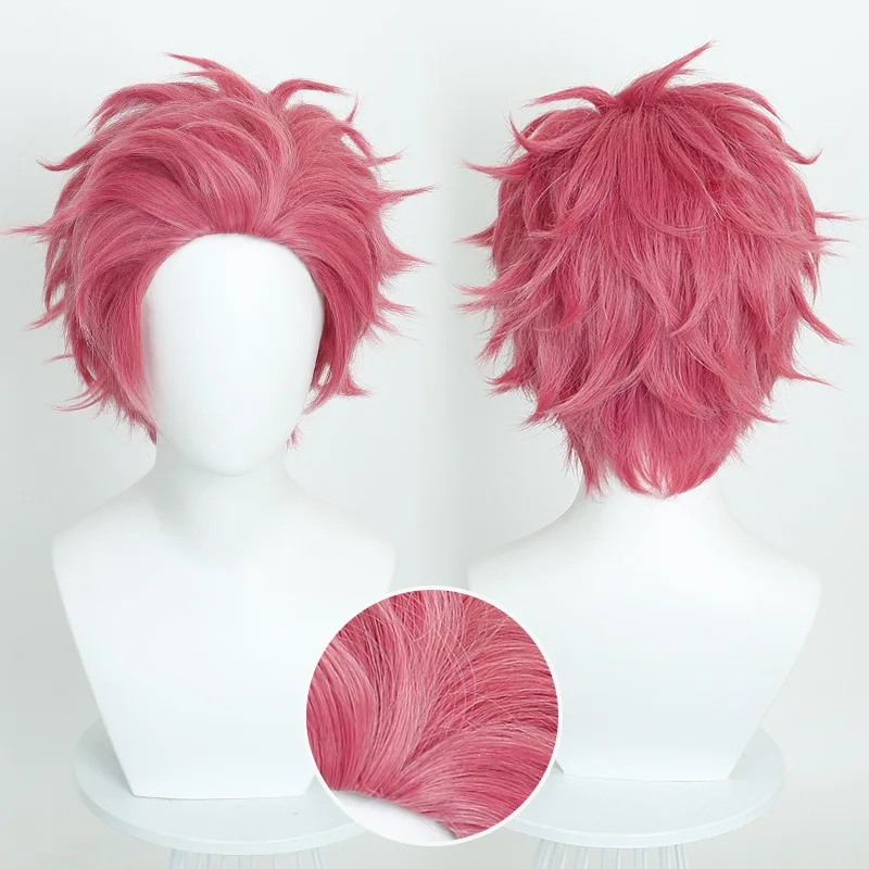 赤澤コスプレ ローズネットウィッグ アニメ 赤澤白子 ハロウィンパーティー小道具ウィッグ