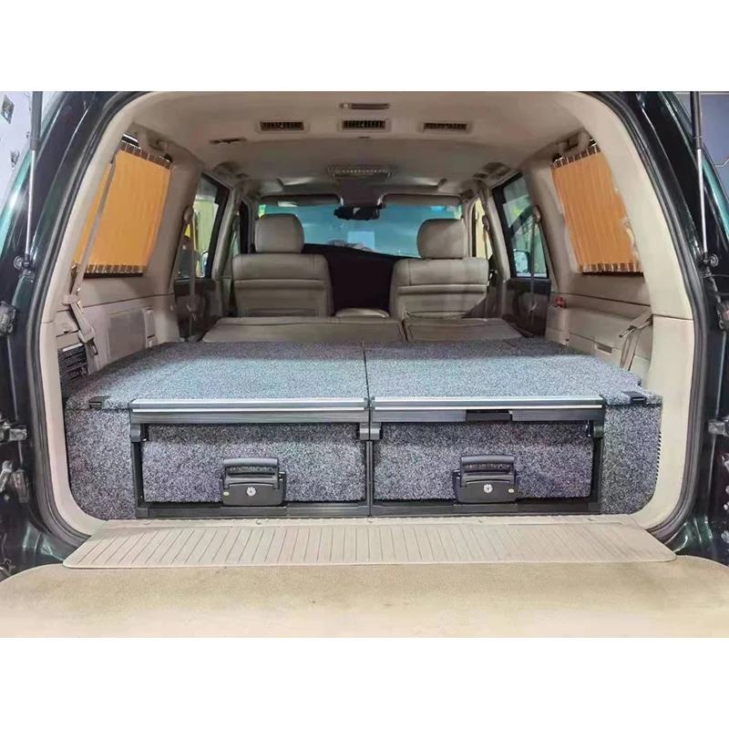 Rear Drawer Storage System Vehicle for Toyota Landcruiser 100 DrawerFor Ram ranger hilux np300 tacoma
