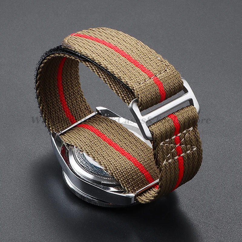 20mm 22mm Nylon Canvas Watch Strap for Tudor for Military Wrist Band for Seiko Men Women Sport Replacement Watch Band Bracelet