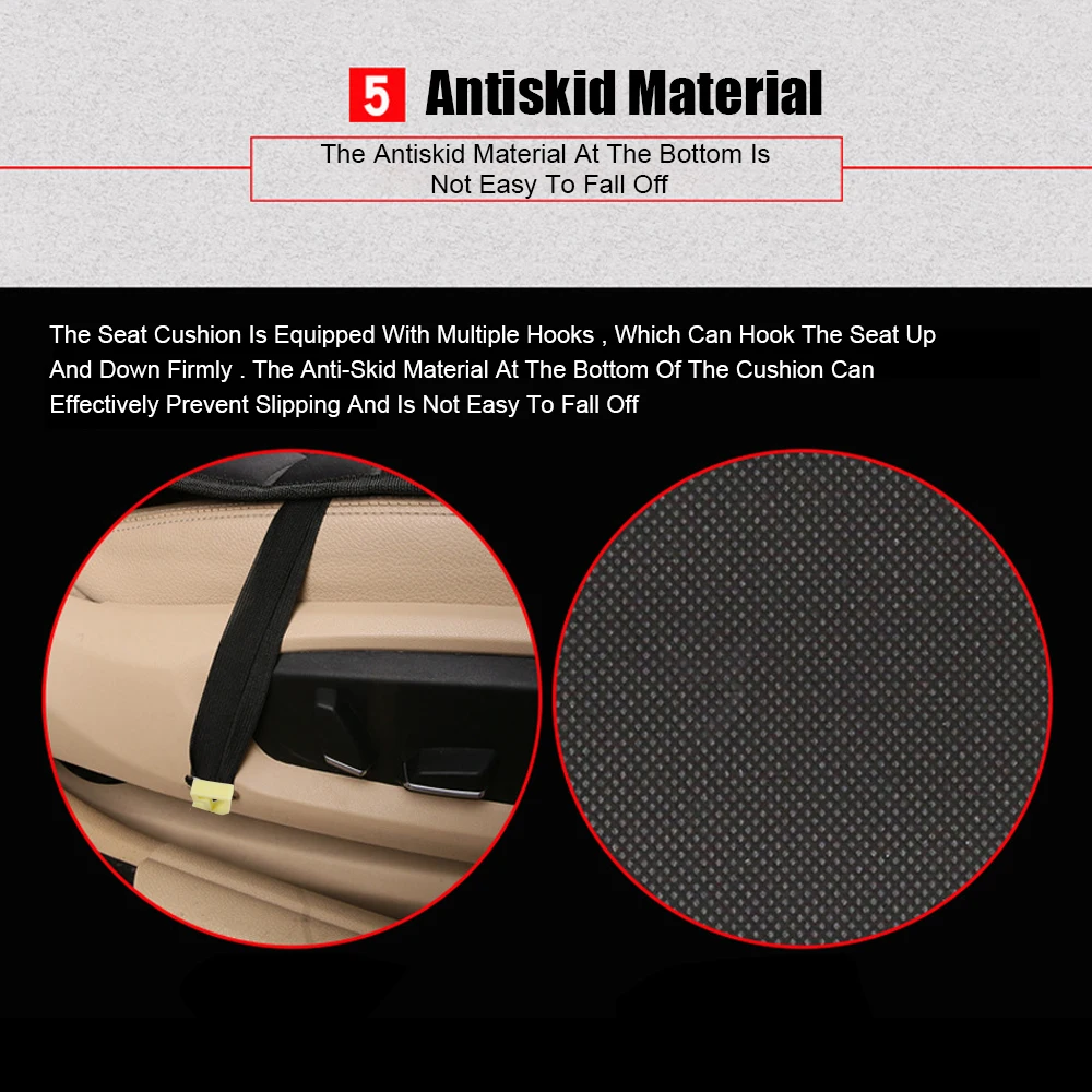 Calentador de asiento eléctrico de 12V, cojín para asiento con calefacción, accesorios para automóvil, funda para cojín para asiento de coche con calefacción, cojín para el hogar de invierno