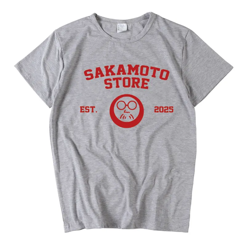 Anime SAKAMOTO DAYS T-shirt Sakamoto Taro Cosplay Costume Men Women Cartoon T shirt Summer Daily Casual Short Sleeve Tee Tops
