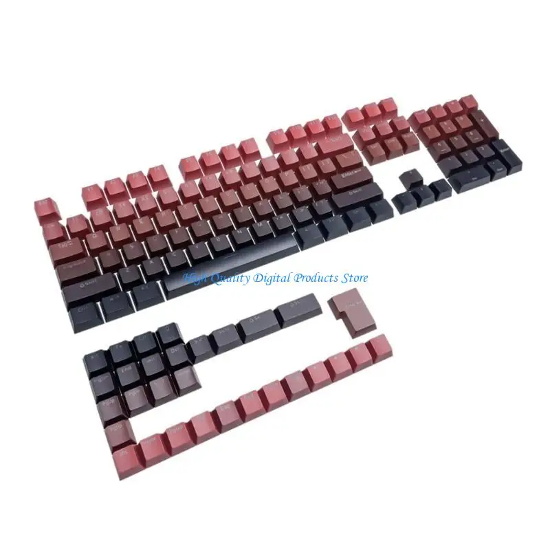 U2je Customs KeyCap Set PBT OEM Profiel KeyCap met Through Design voor 61 64 68 75 98 104 108 Mechanische toetsenborden