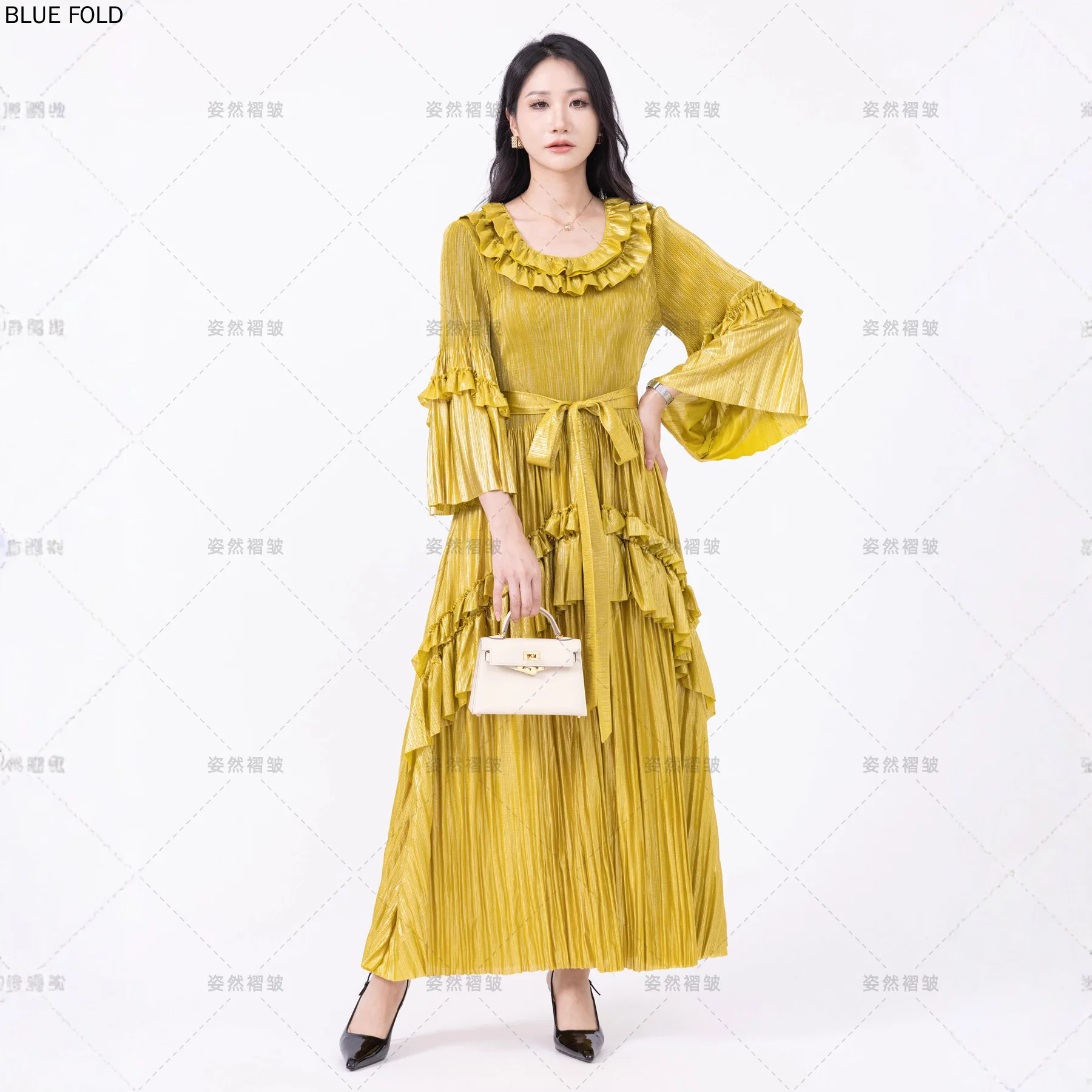 Miyake Pleated Dres… - image