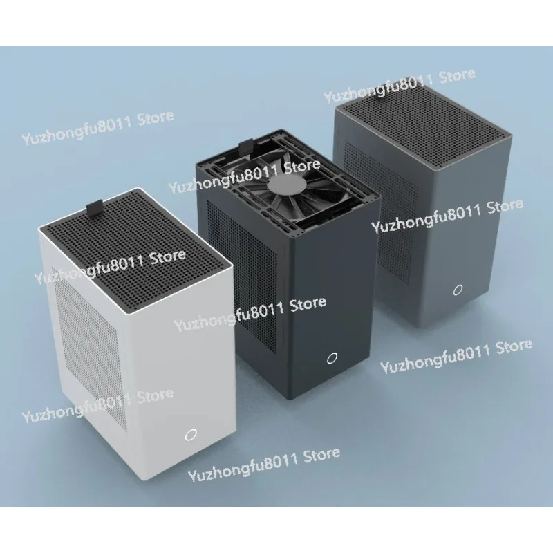 

Acat S1 ITX A4 Ultra Small Mini Chassis SFX Power Supply All Aluminum CNC Processing Ghost S1 Six Pigeons