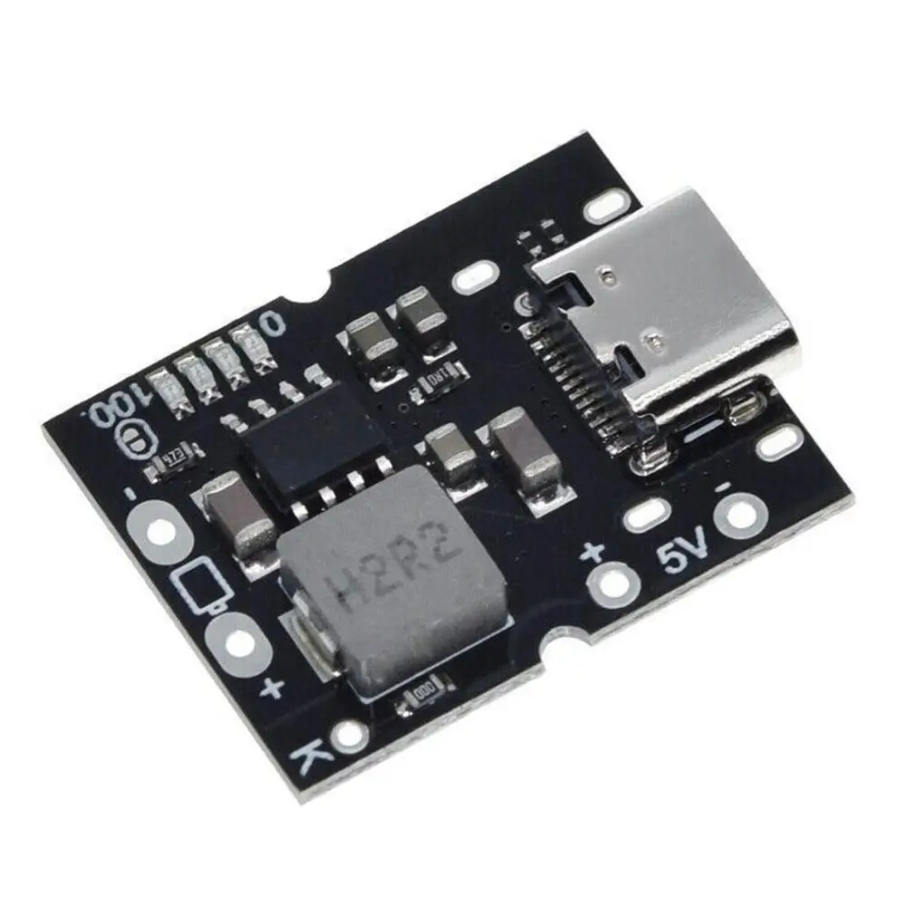 The Type-C Input Of The High-precision 5V2A Charge-discharge Is Batteries Lithium With Integrated Compatible Module 4.2V/4. Q1L5