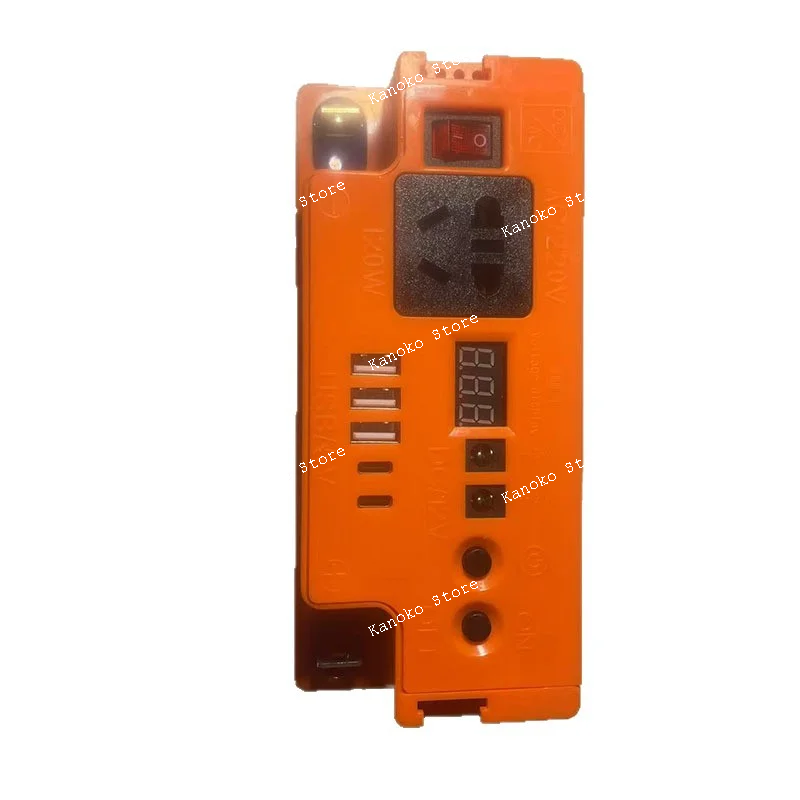 

Многофункциональная крышка USB-аккумулятора, мобильный инвертор солнечной энергии, преобразователь батареи, аварийное освещение