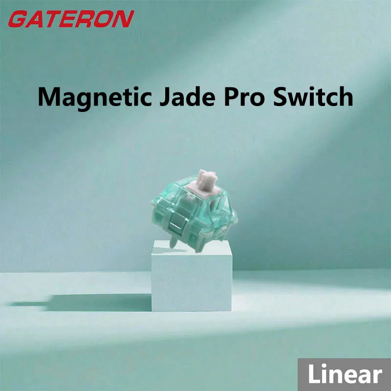 

Магнитный переключатель Gateron Jade Pro, HIFI датчик Холла, горячая замена, индивидуальная штуцерная магнитная механическая клавиатура, игровые офисные переключатели