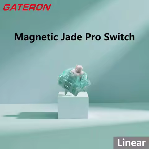 Gateron Magnetic Jade Pro Switch HIFI Hall Sensor Hot Swap Custom Itinerary Magnetic Mechanical Keyboard Gaming Office Switches