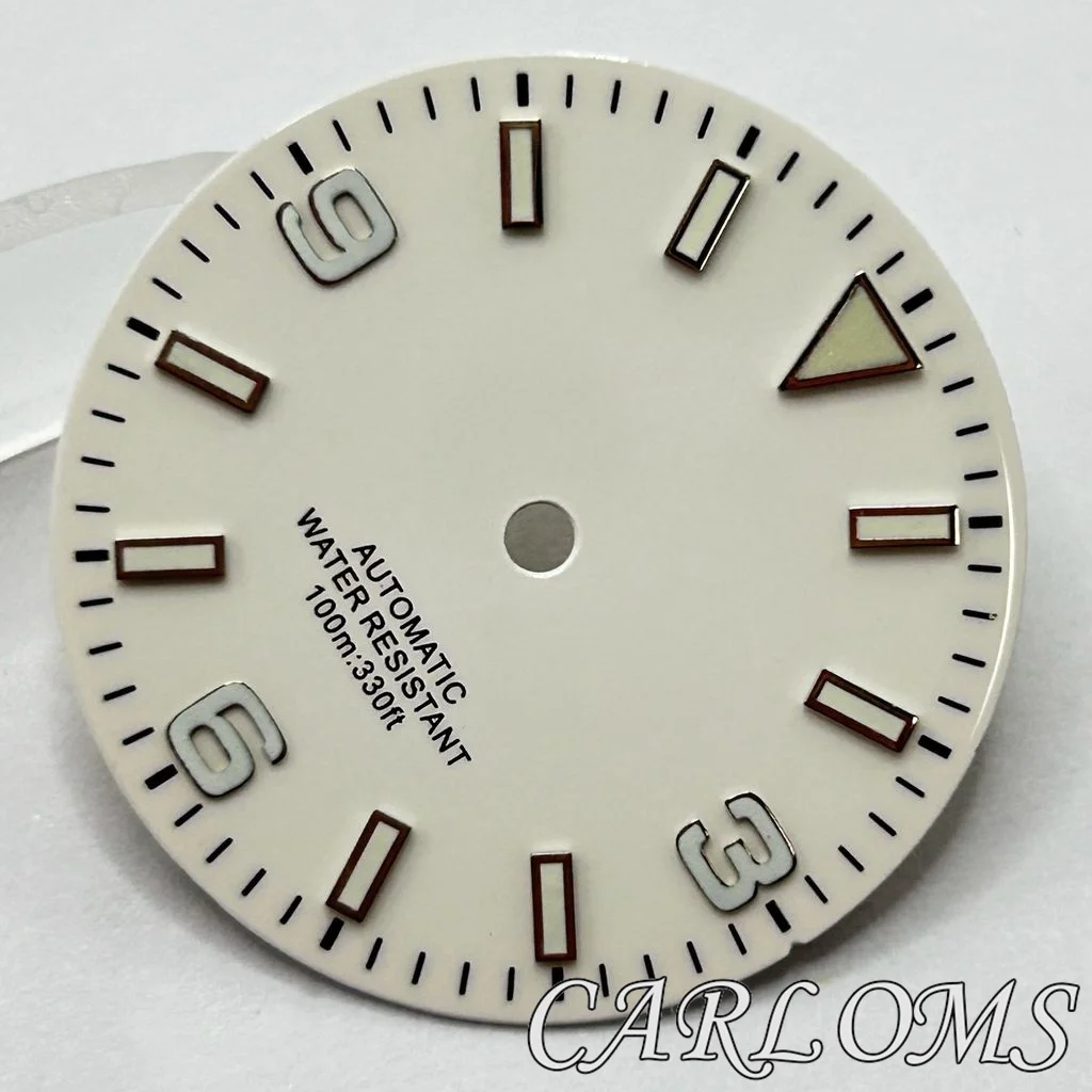 TOP 29mm NH35 NH36 4R35 4R36 ETA 2824 2836 Miyota 8215 821A White Black Blue Pink Green Yellow Sterile Luminous Watch Dial