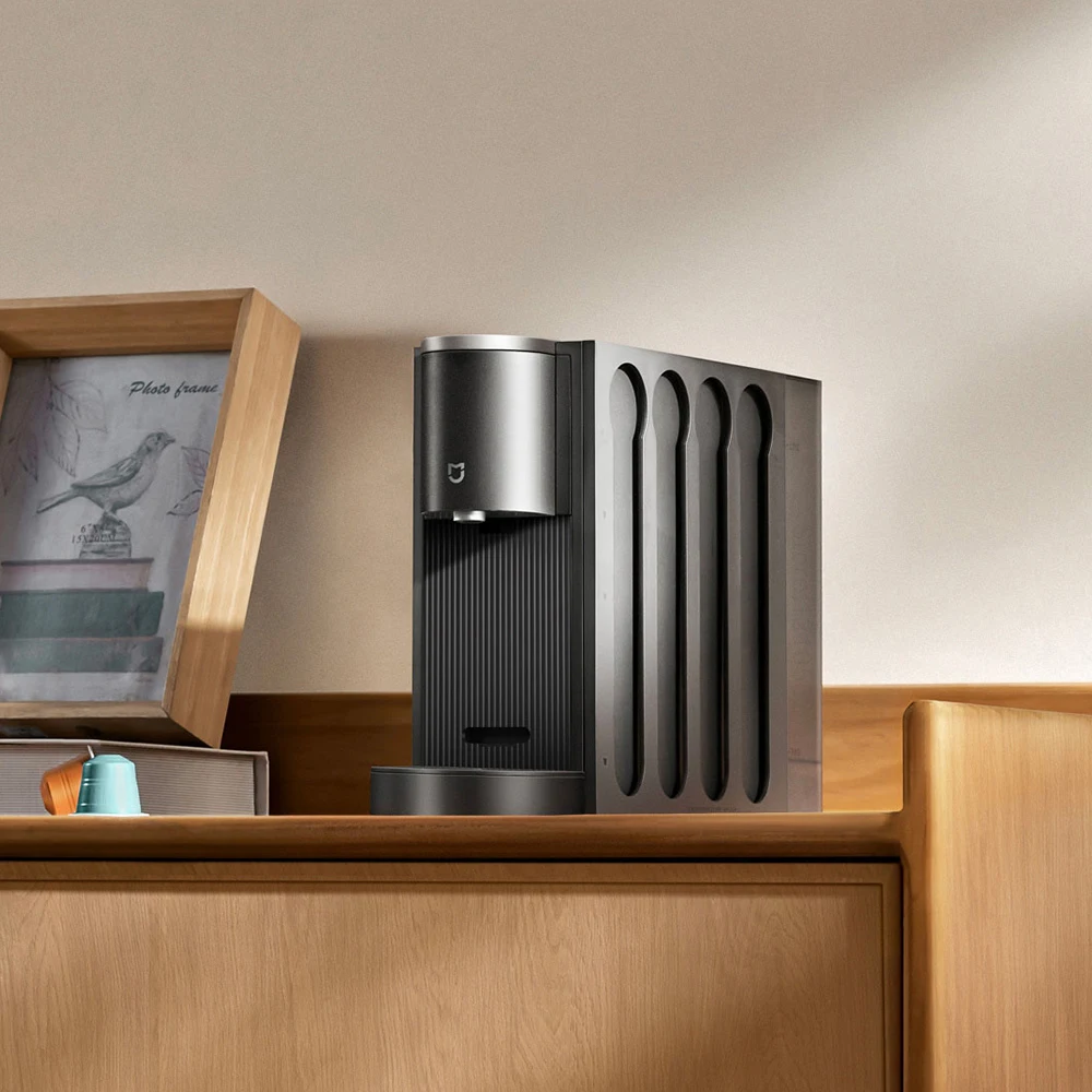 XIAOMI MIJIA-cafetera de cápsulas S1 CMC001, cafetera Espresso, procesador de alimentos, protección de apagado automático, 20bar