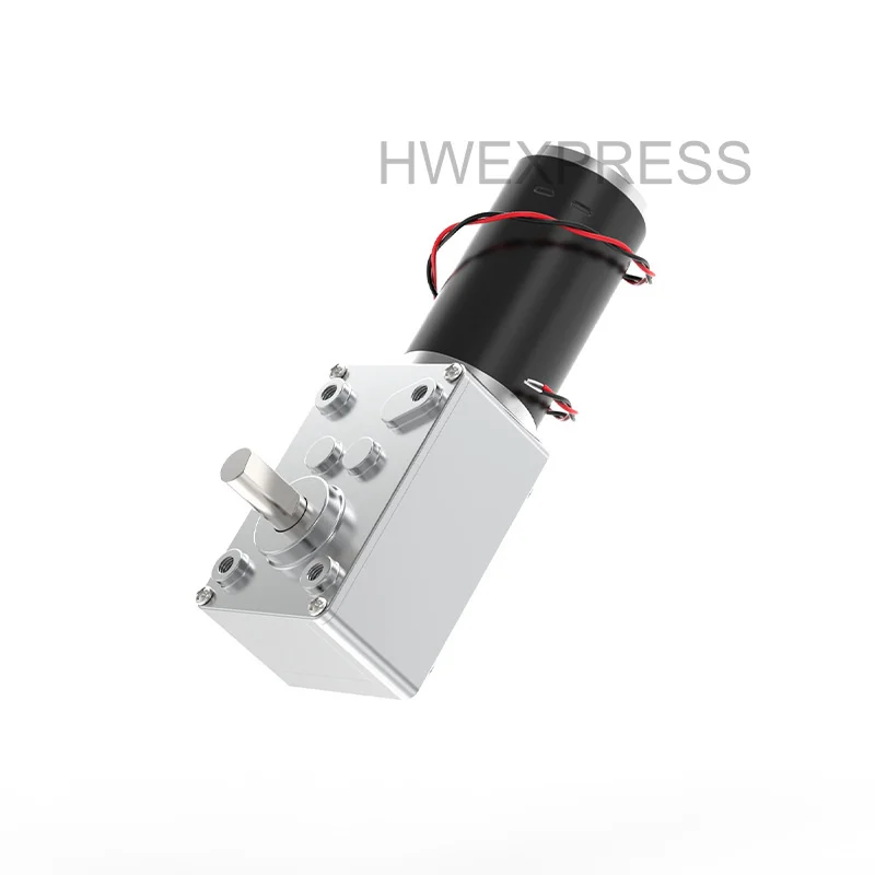 31ZYPermanent Magnet Worm Gear Motor12V24VSuper Forte Auto-travamento Forward e Reverse Switch Motor Brushless