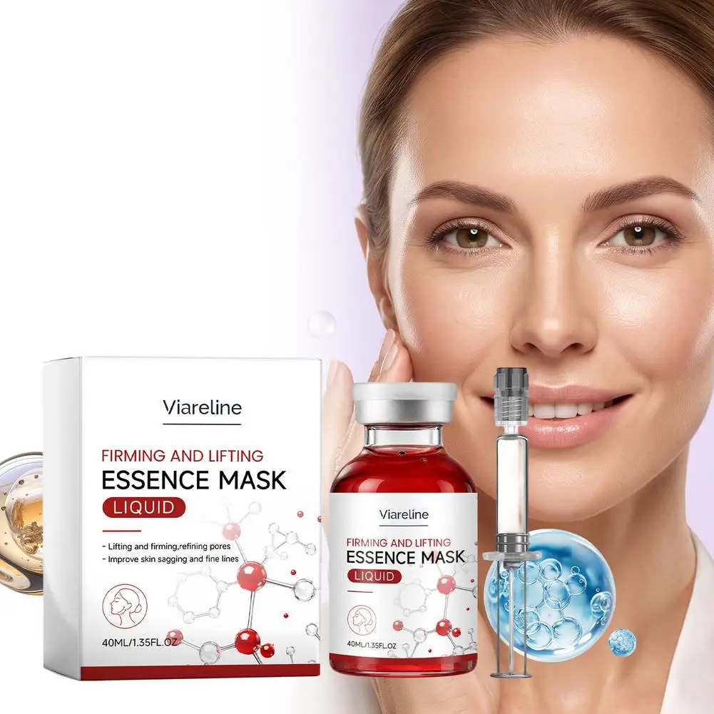 Anti Aging V Face Shaping Serum Lifting Tightening Facial Essence Slim Jawline Reduce Puffy Cheeks 1/2PCS