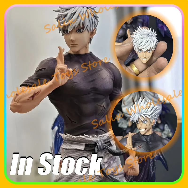 En Stock Gojo Satoru Figure Jujutsu Kaisen figurines d'action poupée en Pvc haute qualité Version Statue Anime Figure jouets à collectionner